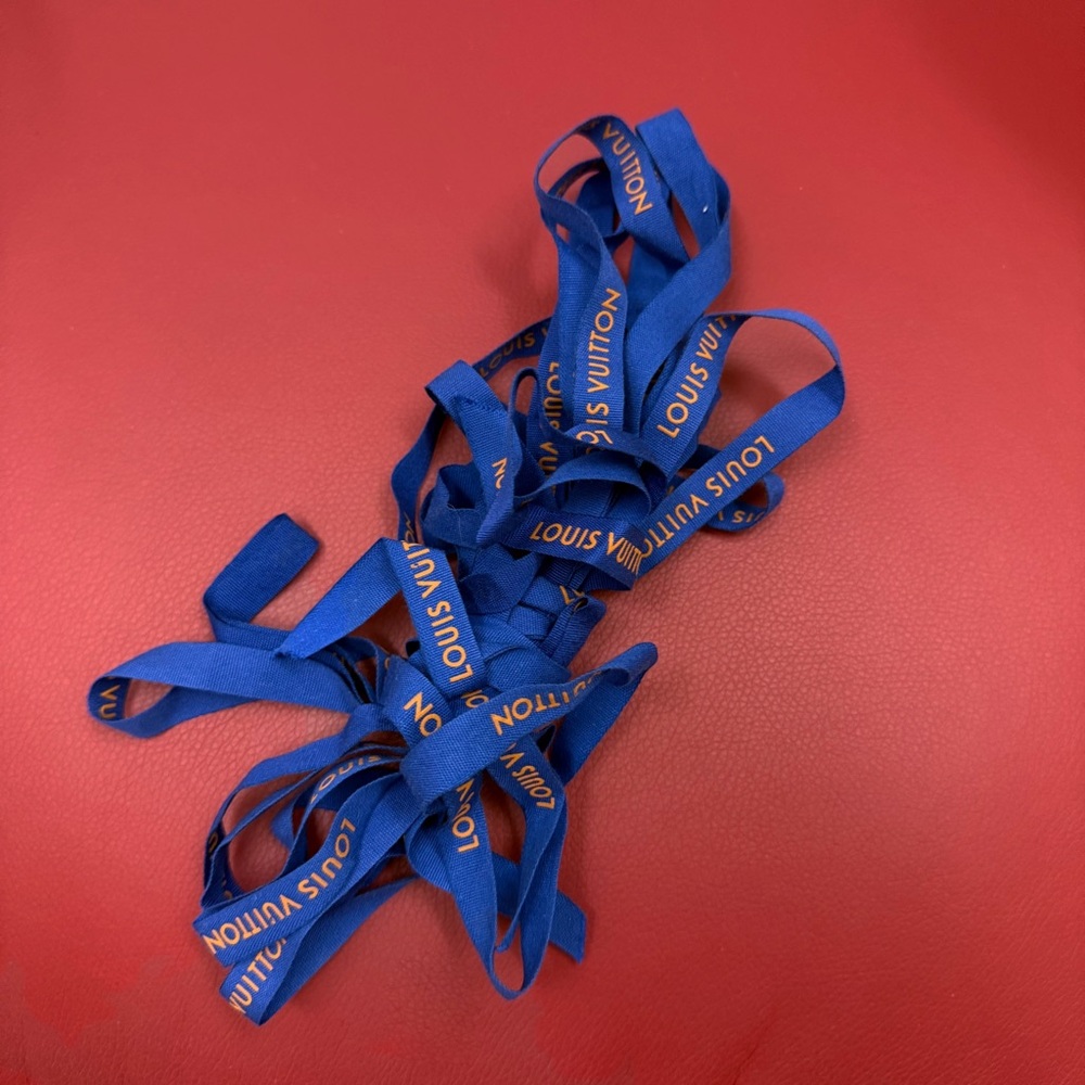 Louis Vuitton Blue Boutique Ribbons